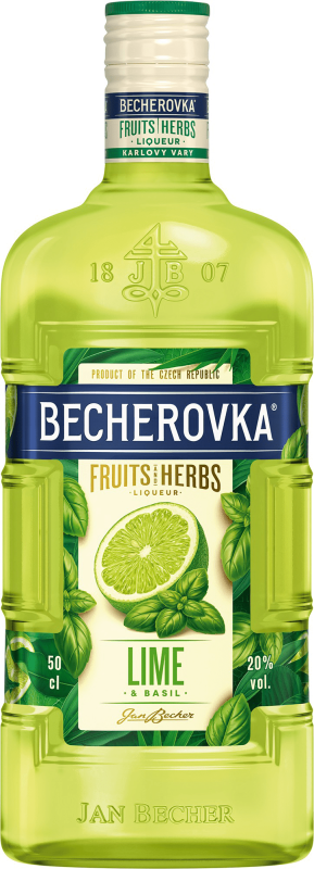 Becherovka Lime & Basil 0,5l 20%