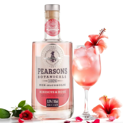 Pearsons Botanicals Hibiscus & Rose Alcohol Free 0% 0,7l