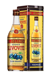 Rudolf Jel�nek Slivovica Zlat� v plechu 50% 0,7l