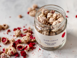 SLOWLANDIA � Maliny v bielej �okol�de 120 g