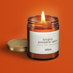Sjov svieka difera. hrejiv pumpkin spice, 120 - 180 ml