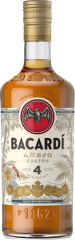 Bacardi Anejo Cuatro 4 ron 40% 0,7l