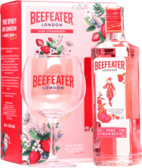 Beefeater Pink + 1 pohr 37,5% 0,7l (darekov balenie 1 pohr)