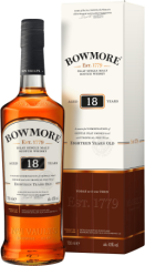 Bowmore 18 ron 43% 0,7l