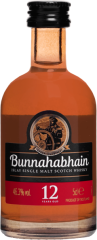 Bunnahabhain 12 ron Mini 46,3% 0,05l