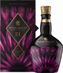 Chivas Royal Salute 21 ron Fashion Collection Harris Reed Purple 40% 0,7l