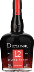 Dictador 12 ron 40% 0,7l