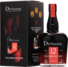 Dictador 12 ron v kartniku 40% 0,7l