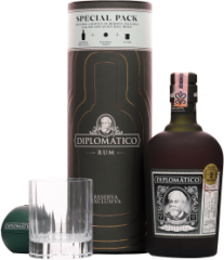 Diplomatico Reserva Exclusiva + pohr + forma na ad 40% 0,7l (darekov balenie 1 pohr)