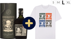 Diplomtico Reserva Exclusiva + Triko L zadarmo (set 1 x 0.7 l)