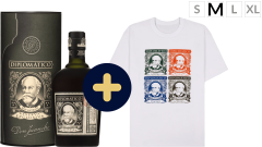 Diplomtico Reserva Exclusiva + Triko M zadarmo (set 1 x 0.7 l)