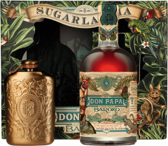 Don Papa Baroko + ploskaka 40% 0,7l