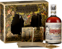 Don Papa + karty 40% 0,7l