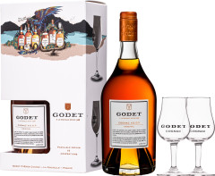 Godet VSOP Original + 2 pohre 40% 0,7l