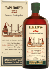 Habitation Velier Papa Rouyo 2022 - pokoden obal 56,7% 0,7l