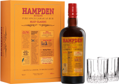 Hampden Estate HLCF Classic + 2 pohre 60% 0,7l (darekov balenie 2 pohre)