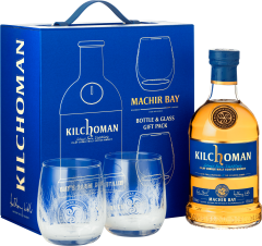 Kilchoman Machir Bay + 2 pohre 46% 0,7l (darekov balenie 2 pohre)