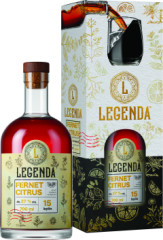 Legenda Fernet Citrus + pohr 27% 0,7l (darekov balenie 1 pohr)