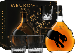 Meukow VS + 2 pohre 40% 0,7l