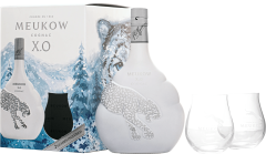 Meukow XO Ice + 2 pohre 40% 0,7l