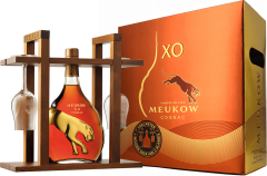 Meukow XO Rack + 2 pohre 40% 0,7l