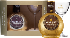 Mozart Chocolate Cream + 1 Coupette pohr 17% 0,5l (darekov balenie 1 pohr)