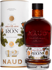 Naud Ron Anejo Venezuela 12 ron v tube 41% 0,7l