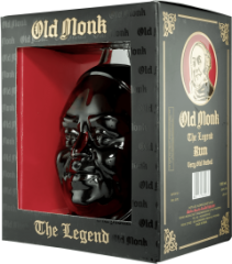 Old Monk The Legend 1l - pokoden obal 42,8%