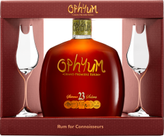 Ophyum Grand Premiere Rhum 23 + 2 pohre 40% 0,7l (darekov balenie 2 pohre)