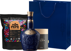 Prmiov darekov set Royal Salute (set 1 x 0.7 l)