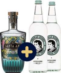 Santa Ana Gin + 2x Thomas Henry Botanical zadarmo (set 1 x 0.7 l, 2 x 0.75 l)