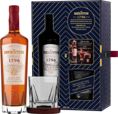 Santa Teresa 1796 + 1 pohr s podtckou 40% 0,7l (darekov balenie 1 pohr)