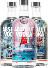 Set 3x Absolut Tomorrowland 2025 (set 3 x 0.7 l)
