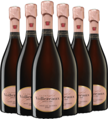 Set 6x Vollereaux Ros� de Saign�e Brut (set 6 x 0.75 l)