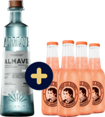 Set Almave Humo Non-Alcoholic Espadin Agave Spirit + 4x Thomas Henry Grapefruit zadarmo (set 1 x 0.7 l, 4 x 0.2 l)