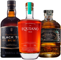 Set Black Tot + Equiano + Ron La Progresiva 2,1l (set 1 x 0.7 l, 1 x 0.7 l, 1 x 0.7 l)