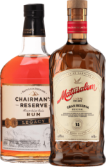 Set Chairman's Reserve Legacy + Matusalem Gran Reserva 15 1,4l (set 1 x 0.7 l, 1 x 0.7 l)