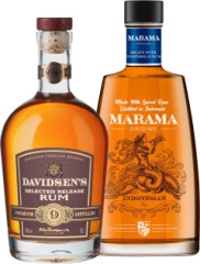 Set Davidsen's Selected Release + Marama Origin Indonesian 1,4l (set 1 x 0.7 l, 1 x 0.7 l)