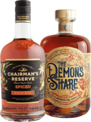 Set Demon's Share + Chairman's Reserve Spiced 1,4l (set 1 x 0.7 l, 1 x 0.7 l)