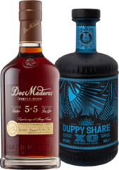 Set Dos Maderas PX 5+5 + The Duppy Share XO (set 1 x 0.7 l, 1 x 0.7 l)