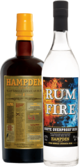 Set Hampden Estate 8 ron + Hampden Rum Fire 1,4l (2 x 0.7 l)