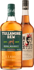 Set Jon Rye Wanted + Tullamore Dew (set 1 x 0.7 l, 1 x 0.7 l)