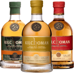 Set Kilchoman Uniquely Islay + Saunternes Cask 2024 + Casado 2022 (3 x 0.7 l)