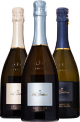 Set Le Contesse Prosecco mix (set 3 x 0.75 l)