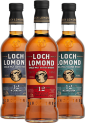 Set Loch Lomond 12 ron + Inchmurrin + Inchmoan (set 3 x 0.7 l)