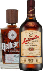 Set Matusalem Gran Reserva 15 + Relicario Ron Dominicano Superior (set 1 x 0.7 l, 1 x 0.7 l)