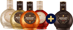 Set Mozart Chocolate Cream + White + Strawberry + Pumpkin + Dark zadarmo 2,5l (set 1 x 0.5 l, 1 x 0.5 l, 1 x 0.5 l, 1 x 0.5 l, 1 x 0.5 l)