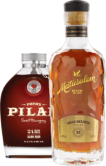 Set Papa's Pilar Dark Rum + Matusalem Gran Reserva 23 (set 1 x 0.7 l, 1 x 0.7 l)