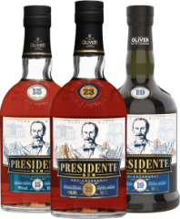 Set Presidente Marti (set 1 x 0.7 l, 1 x 0.7 l, 1 x 0.7 l)