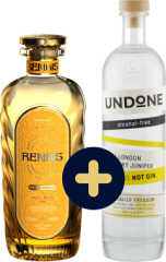 Set Renais Small Batch Gin + Undone No.2 Not Gin zadarmo (set 1 x 0.7 l, 1 x 0.7 l)